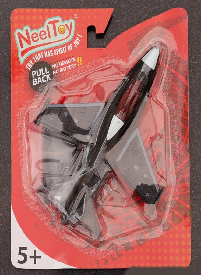 YUIOP - F16 Plane - Army Fighter Plane - Friction Powered Pull Back Toy Plane - Realistic Design - Vibrant Colors - Image 4